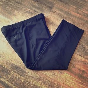 Van Heusen Men’s Black Dress Slacks